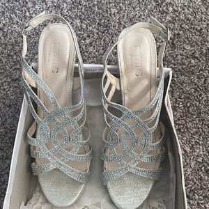 David’s Bridal Shoes. Heels. Perfect for any wedding. Worn once.